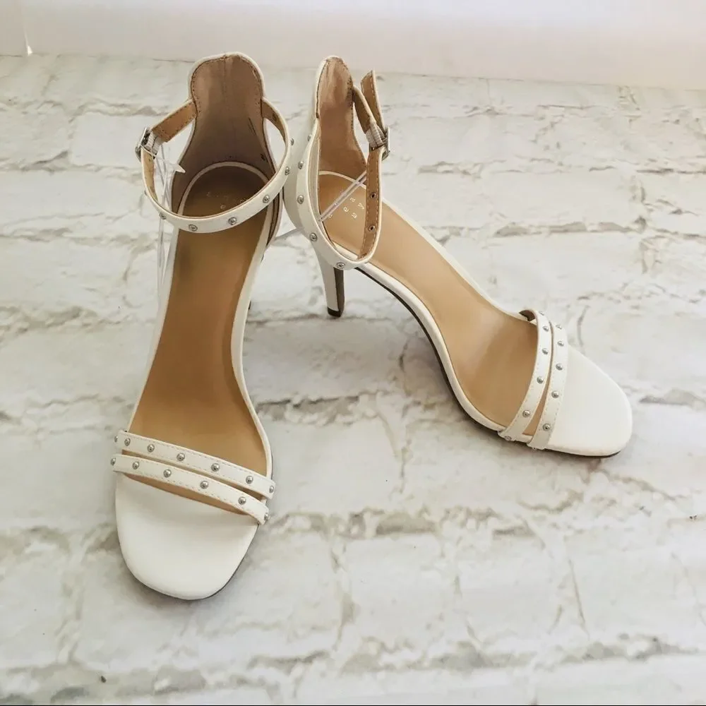 A New Day Enya Studded Stiletto Sandal Shoes NWT